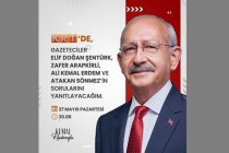 Kemal Kılıçdaroğlu, 27 Mayıs'ta KRT canlı yayınına katılacak