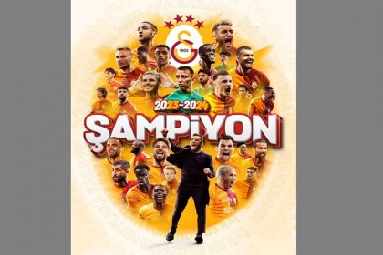 2023-2024 Süper Lig şampiyonu Galtasaray oldu