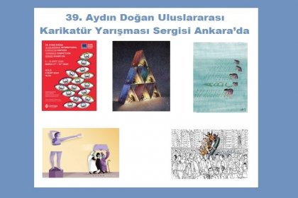 39. Aydın Doğan Uluslararası Karikatür Yarışması Sergisi Ankara’da açılıyor