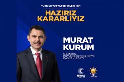 AKP İBB Adayı Murat Kurum açıklama yaptı; 'Biz keyfimiz için değil kentimiz için çalışacağız'