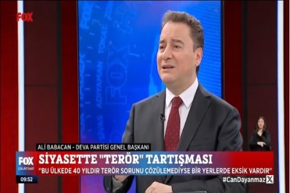 Ali Babacan: 'Terörle mücadelede terör örgütünü yalnızlaştırmak gerekiyor'