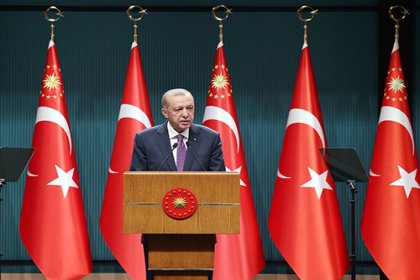 Cumhurbaşkanlığı Kabinesi, AKP Genel Başkanı ve Cumhurbaşkanı Erdoğan başkanlığında toplandı