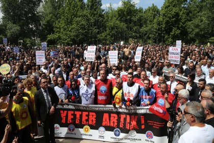 Eğitim-İş Genel Başkanı Kadem Özbay; Can güvenliğimizin olmadığı bir eğitim sistemini kabul etmiyoruz!