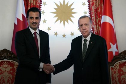 Erdoğan, Katar Emiri Al Sani ile telefonda görüştü