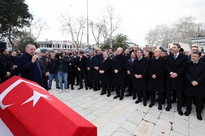 Erdoğan, yazar Alev Alatlı'nın cenaze törenine katıldı