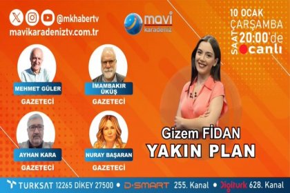 İmambakır Üküş, 10 Ocak 2024 Çarşamba, Mavi Karadeniz TV canlı yayınına katılacak