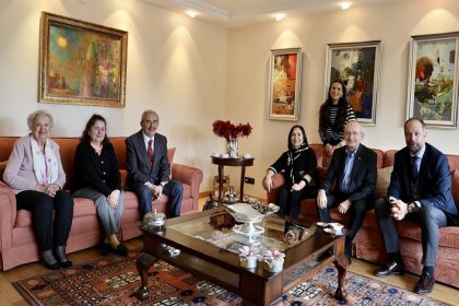 Kılıçdaroğlu ailesi, Eskişehir'de Büyükerşen ailesini ziyaret etti