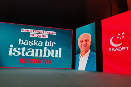 Saadet Partisi İBB Başkan Adayı tanıtım toplantısı düzenliyor