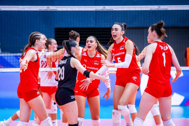 19 Yaş Altı Kadın Milli Voleybol Takımımız Dünya Dördüncüsü