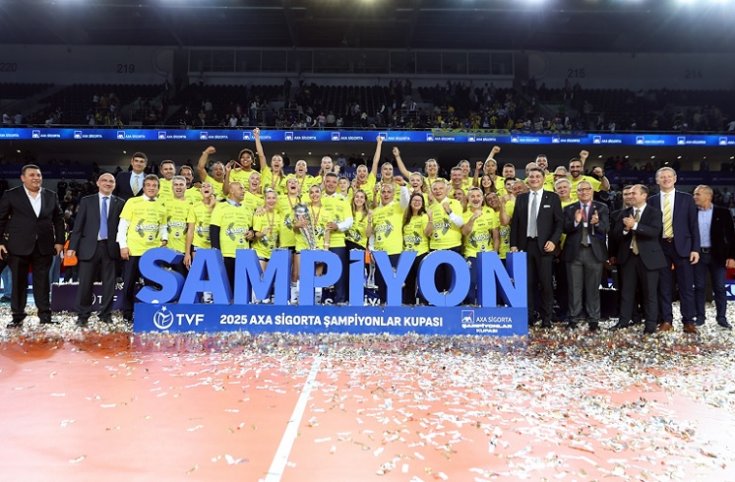 AXA Sigorta Şampiyonlar Kupası’nda Kupa Şampiyonu Fenerbahçe Medicana oldu AXA Sigorta Şampiyonlar Kupası’nda Kupa Şampiyonu Fenerbahçe Medicana oldu