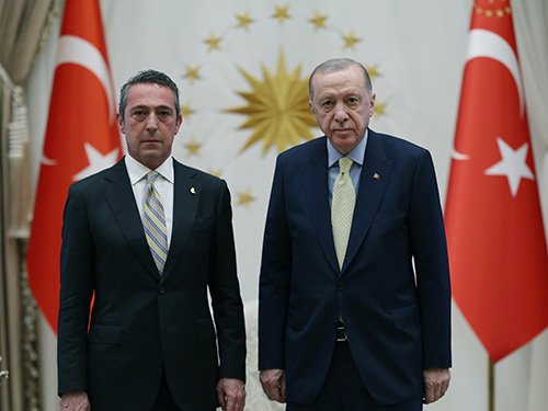 Cumhurbaşkanı Erdoğan, Koç Holding Yönetim Kurulu Başkan Vekili ve Fenerbahçe Spor Kulübü Başkanı Koç’u kabul etti