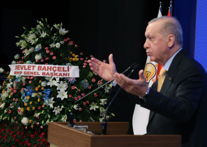 Erdoğan, AK Parti 24. Kuruluş Yıl Dönümü töreninde konuştu: Türkiye kronik sorununu çözmek için tarihî bir fırsat yakalamıştır!
