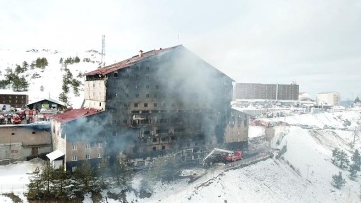 Grand Kartal Otel yangın faciasında can kaybı 79'a yükseldi Grand Kartal Otel yangın faciasında can kaybı 79'a yükseldi