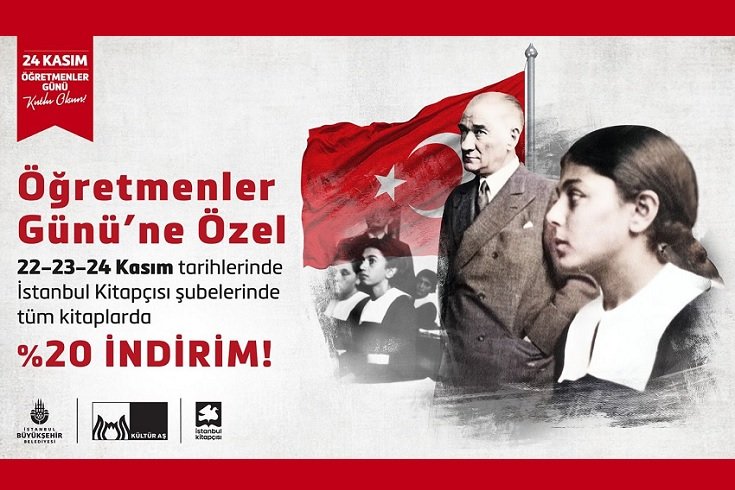 İBB, 24 Kasım Öğretmenler Günü dolayısıyla öğretmenlere yönelik bir dizi indirim ve ayrıcalık kampanyası başlattı İBB, 24 Kasım Öğretmenler Günü dolayısıyla öğretmenlere yönelik bir dizi indirim ve ayrıcalık kampanyası başlattı
