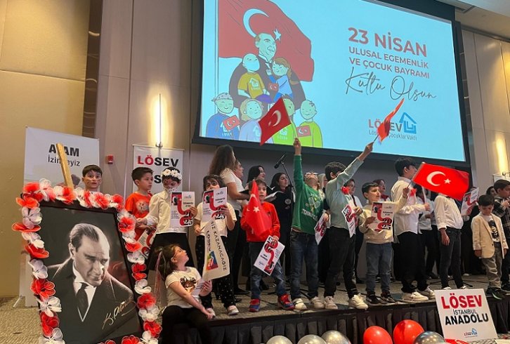 LÖSEV’den ADRESS İstanbul'da çocuklara renkli bir 23 Nisan kutlaması