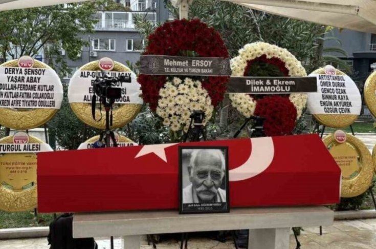 Oyuncu Arif Erkin Güzelbeyoğlu son yolculuğuna uğurlandı