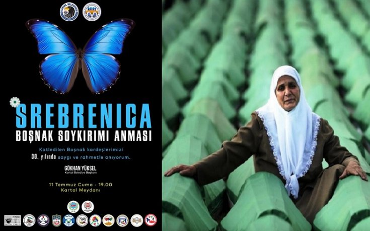 Srebrenica Soykırımı'nın 30. yılında hayatını kaybedenler Kartal Meydanında anılacak