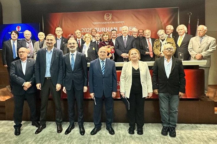 TGC 43. Burhan Felek Basın Hizmet Ödülleri sahiplerini buldu