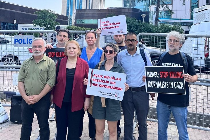 TGC, Sınır Tanımayan Gazeteciler, TGS, DİSK Basın İş’ten İsrail’e çağrı: Filistinli gazetecilere yönelik insanlık dışı eylemlerinizden vazgeçin TGC, Sınır Tanımayan Gazeteciler, TGS, DİSK Basın İş’ten İsrail’e çağrı: Filistinli gazetecilere yönelik insanlık dışı eylemlerinizden vazgeçin