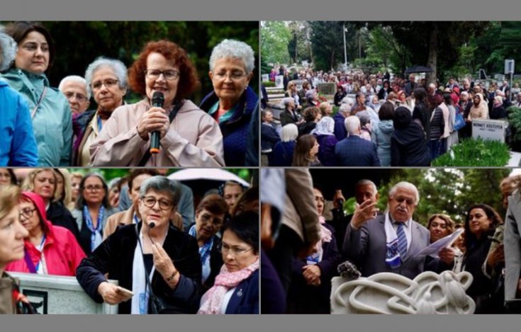 Türkan Saylan aramızdan ayrılışının 16. yılında mezarı başında anıldı Türkan Saylan aramızdan ayrılışının 16. yılında mezarı başında anıldı