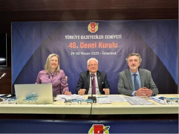 Türkiye Gazeteciler Cemiyeti 48. Genel Kurulu’nun birinci günü tamamlandı Türkiye Gazeteciler Cemiyeti 48. Genel Kurulu’nun birinci günü tamamlandı