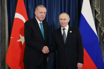 Erdoğan, Çin'de Rusya Federasyonu Devlet Başkanı Putin ile görüştü