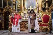 Papa 14. Leo, Kumkapı Meryem Ana Patriklik Kilisesi’ni ziyaret etti