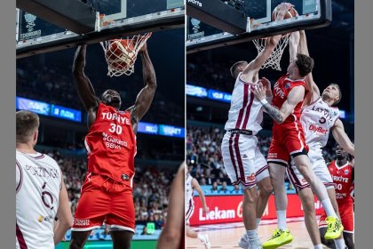 A Milli Erkek Basketbol Takımımız, EuroBasket 2025 A Grubu ilk maçında Letonya’yı 93-73 yendi