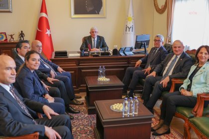 CHP TBMM Grubu, TBMM Başkanlık seçimi için parti gruplarını ziyaret etti