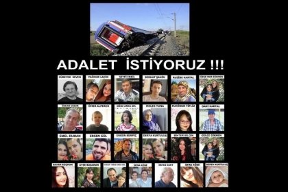 Çorlu Tren Katliamında hayatını kaybeden 25 can 8 Temmuz 2025 Salı günü 7. yılında anılacak
