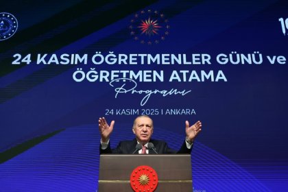 Cumhurbaşkanı Erdoğan, 24 Kasım konuşmasında: Hz. Ali'nin 'Çocuklarınızı kendi zamanınıza göre değil, onların yaşayacakları zamana göre yetiştirin' sözünü hatırlattı