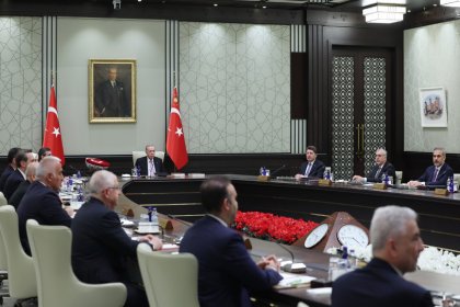Cumhurbaşkanlığı Kabinesi, Cumhurbaşkanı Erdoğan başkanlığında toplandı