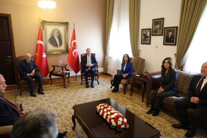 Devlet Bahçeli TBMM'de DEM Parti heyetiyle görüştü: DEM Parti açıklama yaptı