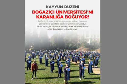Eğitim-İş Sendikası: Üniversiteler kayyumların değil; bilimin ve özgür düşüncenin yeri olmalıdır!