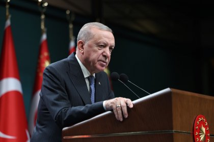 Erdoğan kabine açıklamasında: Topraklarını, özgürlüklerini ve onurlarını savunan Filistin halkının yanında dimdik duruyoruz!