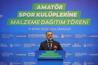 İBB’den amatör spor kulüplerine malzeme desteği
