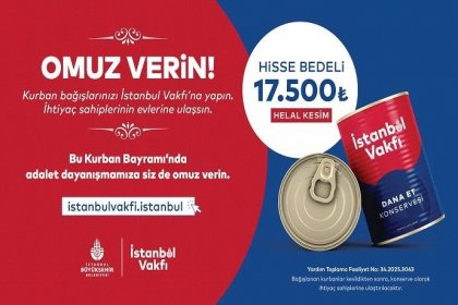 İstanbul Vakfı'nın Kurban Bağışı kampanyası başladı
