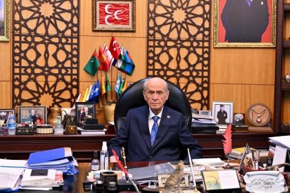 MHP'den Devlet Bahçeli paylaşımı; Hele durma yürü sen, daha yolun yarısı var!