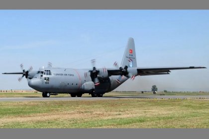 MSB: C-130 askerî kargo uçağımız Gürcistan-Azerbaycan sınırında düştü