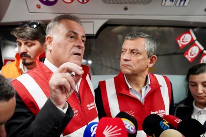 Özgür Özel, İstanbul'da İBB'nin yaptığı Çekmeköy - Sancaktepe - Sultanbeyli Metro Hattı 2. Etap Test Sürüşüne katıldı