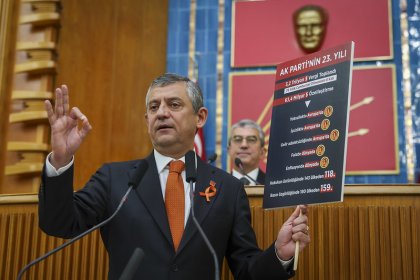 Özgür Özel'den iktidara: Dolar bazında 79 yılda toplanan verginin altı katını 23 yılda toplamışlar!