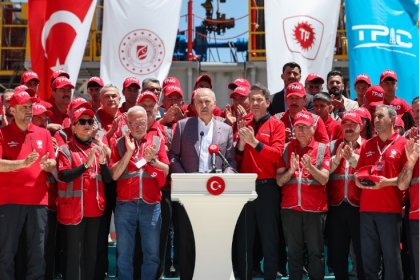 TBMM Başkanı Numan Kurtulmuş, Gabar Dağı'ndaki Petrol üretim sahasında konuştu
