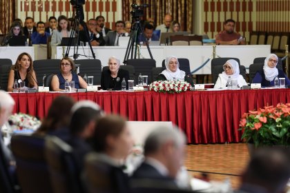 TBMM'de kurulan Milli Dayanışma, Kardeşlik ve Demokrasi Komisyonu toplantısına 'Cumartesi Anneleri' ve 'Barış Anneleri' katıldı