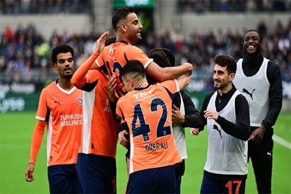 UEFA Konferans Ligi Üçüncü Eleme Turu ilk maçında Başakşehir, Viking'i 3-1 yendi