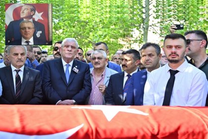 Ülkü Ocakları’nın eski Genel Başkanı Ulvi Batu, son yolculuğuna uğurlandı