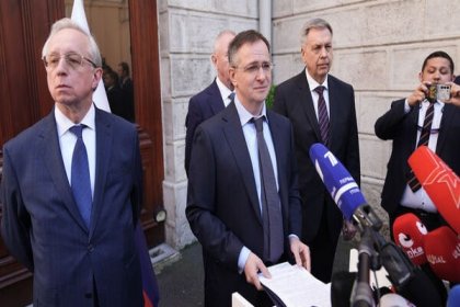 Vladimir Medinskiy başkonsoloslukta açıklama yaptı: Ukrayna ile Rusya arasındaki ihtilafı çözmenin yollarını bulmaya odaklandık