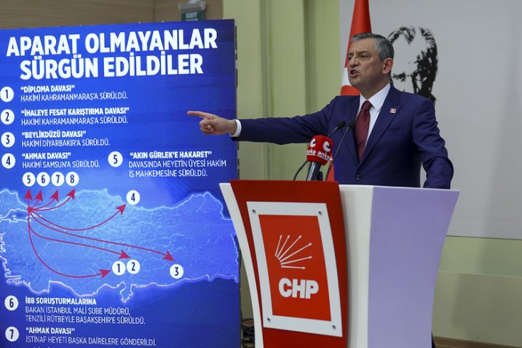 CHP Genel Başkanı Özgür Özel'den Adalet Bakanı Akın Gürlek hakkında mal varlığı iddiası!