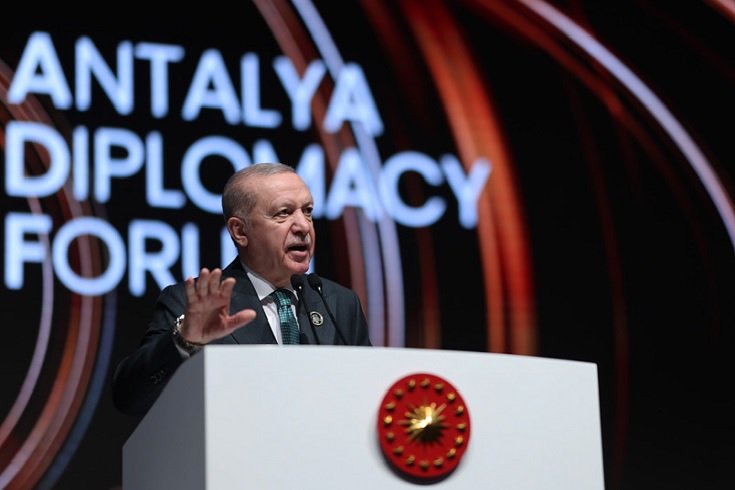Cumhurbaşkanı Erdoğan: Antalya Diplomasi Forumu, küresel aklın ve global vicdanın ortak kürsüsü hâline gelmiştir