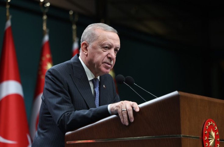 Cumhurbaşkanı Erdoğan: Türkiye'yi terör tehdidinden kalıcı olarak kurtarmayı hedefleyen bu adımın hayırlara vesile olmasını diliyorum