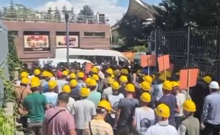 Doruk Madencilik işçilerine Ankara’da polis müdahale etti.Bağımsız Maden-İş: 80 madenci hala gözaltında!